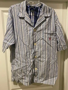 $40 NUEVO CON ETIQUETAS PARA HOMBRE TALLA M MEDIANO POLO RALPH LAUREN PIJAMA CAMISA ROPA DE DORMIR - Imagen 1 de 5