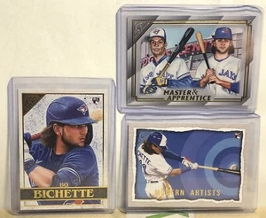 (3) LOTE RC BO BICHETTE 2020 TOPPS GALLERY TORONTO BLUE JAYS - Imagen 1 de 5