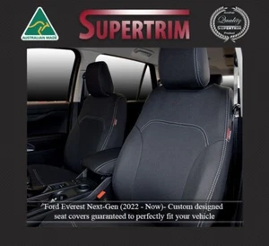 All 3 Rows Seat Covers Ford Everest Next-Gen (2022-Now), Heavy Duty Neoprene - Picture 1 of 10