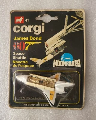 Corgi James Bond 007  Space Shuttle Moonraker Vintage 1979 - Immagine 1 di 2