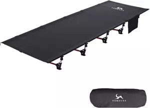 Compact Camping Cot Backpacking Ultralight Folding Lightweight Cot Easy Set up H - Picture 1 of 8