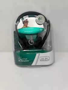 Logitech ClearChat PC Wireless Headset USB Noise Cancelling Mic New Sealed - Picture 1 of 2
