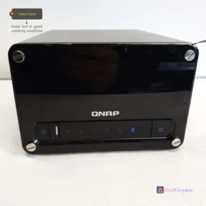 QNAP SYSTEMS TS-209II NETWORK ATTACHED STORAGE NAS ENCLOSURE NO HARD DRIVES - Afbeelding 1 van 8