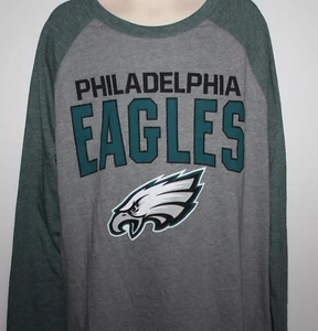 Philadelphia Eagles NFL Team Apparel Boys Large 10/12 Long Sleeve Shirt - Picture 1 of 4