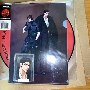 BL Lezhin Jinx Calendar black tiger black rabbit clear file folder photocard md - Picture 1 of 2