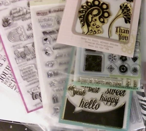 Sentiment Stamps/Lot of 14 - Picture 1 of 14