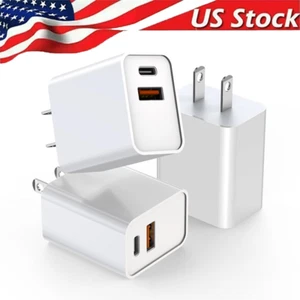 For iPhone 14 13 12 11 XR 8 20W Fast Charger Block USB Type C Wall Power Adapter - Picture 1 of 18