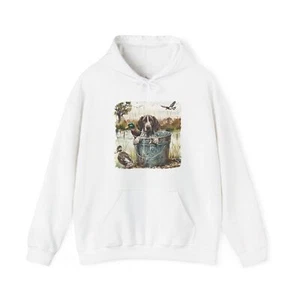 Whimsical Dog Lover's Hoodie, Cozy Sweatshirt, Gift for Pet Owners, Animal Lover - Picture 1 of 25