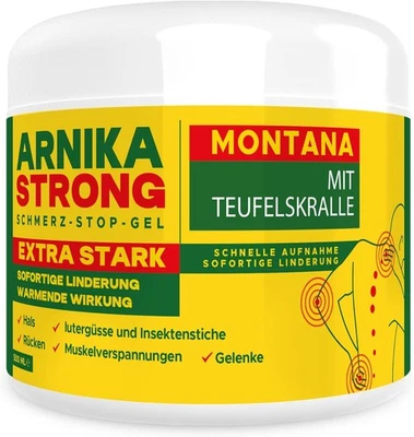 LUMINER COSMETICS Arnica per Cavalli Uso Umano 500ml, Crema Arnica Forte e Artiglio del Diavolo