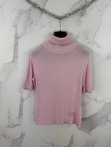 Top Vintage Blumarine Italiano Cuello Alto Y2K Elegante - Imagen 1 de 14
