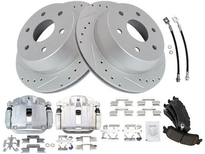For 2000-2001 Chevrolet Tahoe Brake Pad Rotor and Caliper Set Rear 67341CGHV - Image 1 of 2