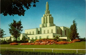 TEMPLE MORMON Idaho Falls, Idaho carte postale non utilisée à identifier - Photo 1/2