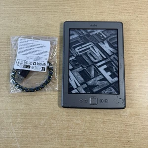 Amazon Kindle 4th Gen D01100 Wi-Fi 6" e-Book Grey Reader - Picture 1 of 9