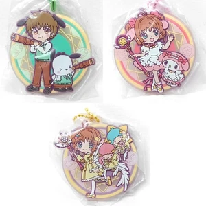 Cardcaptor Sakura x Sanrio Rubber Keychain My Melody Little Twin Stars Syaoran - Picture 1 of 5