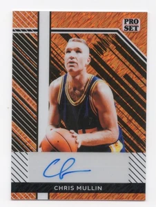 2024 Leaf Collective Multi Sport Chris Mullin Orange Shimmer Pro Set Auto 8/8 - Picture 1 of 2