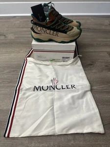 [4M00240-M3457-P38] Uomo Moncler TRAILGRIP LITE 2 BASSO sabbia/verde TAGLIA EU 42 - Foto 1 di 7