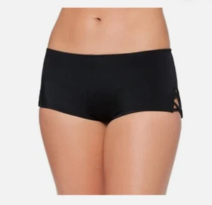 Pantalones cortos de natación Salt + Cove para niños con tiras laterales negros talla S 15298 - Imagen 1 de 1