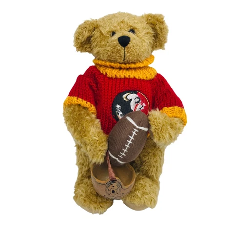 FSU Florida State Seminoles Bear Plush Helmet Football Ridgewood Collectibles Cover