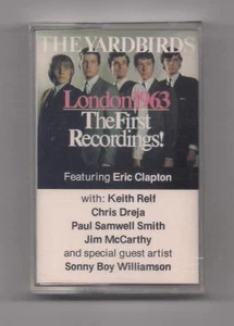 YARDBIRDS - London 1963 The first recordings SEALED rare cassette - Eric Clapton - Picture 1 of 1