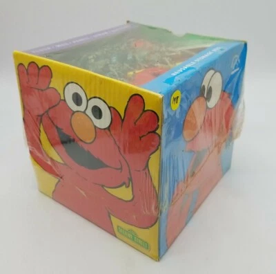Juegos de regalo Applause Sesame Street años 90 para llevar caja de regalo tema Elmo y más Nuevo de Lote Antiguo Foto 1 de 4