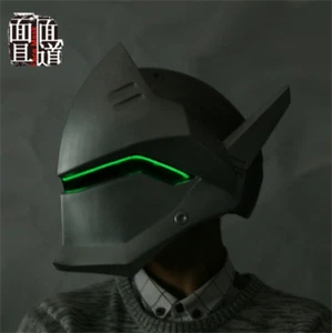 Overwatch Cospaly Genji Helmet OW PVC Mask Cyborg Genji Led Luminous Helmet Prop - Picture 1 of 17