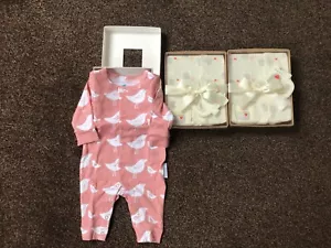 Bundle of baby girls clothes set summer outfit 3-6 6-12 months - Picture 1 of 5