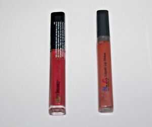 Balck Radiance Liquid Lip Shine #553U + Prismatic Color #3230 Lot Of 2 Sealed