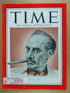 Time Magazine December 31, 1951 Groucho Marx - Imagen 1 de 2
