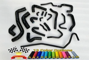 BLACK Hoses Kit for VW Golf VR5 V5 20V, Bora, New Beetle, Seat Toledo 2.3L AQN - Picture 1 of 4