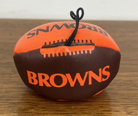 Cleveland Browns Mini Plush Scrunch Ball NFL Football Collectible 3” Cover