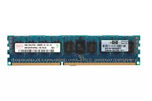 SK Hynix 4GB 1Rx4 PC3-10600R-9-10-C1 ECC REG Server Memory P/N: HMT351R7AFR4C-H9 - Picture 1 of 3