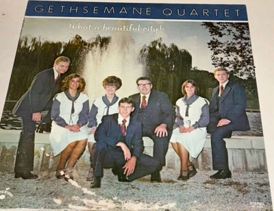 The Gethsemane Quartet What A Beautiful City Vinyl Gospel Record Album LP 22G Foto 1 de 4