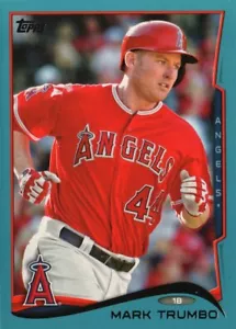 Topps Blue #43 2014 - Mark Trumbo - Los Angeles Angels 14-411 - Imagen 1 de 2