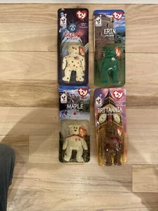 Arce, Britannia, Erin, Glory the beanie baby bears. Juego Ronald Mcdonald. - Imagen 1 de 6