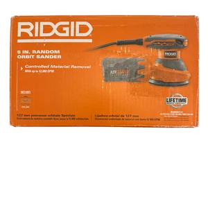 RIDGID R26011 5" Random Orbit Sander NEW IN BOX NEVER USED plus some bonus disks - Picture 1 of 3