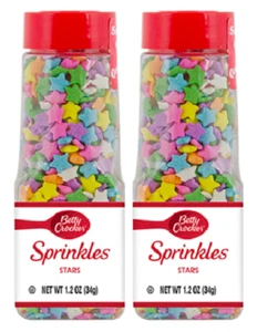 Betty Crocker Sprinkles Stars 2 Pack - Picture 1 of 2