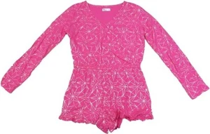 Epic Threads Girls Geo Print Romper Pink Gold XL 61-64" 100-110LBS $34 - Picture 1 of 3
