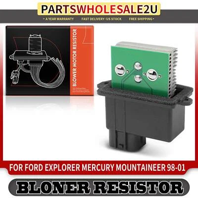 Resistencia del motor del soplador para Ford Explorer Mercury Mountaineer 1998 1999 2000 2001 Foto 1 de 4