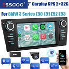 DAB+ 32G CarPlay Android 13 Car Stereo GPS FM Head Unit For BMW 3 Series E90-E93