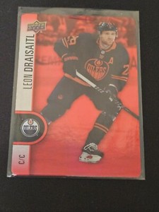 2022-23 Upper Deck Tim Hortons LEON DRAISAITL DC-30 Red Die Cut