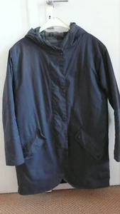 Damen Mantel/Jacke in 40, blau, Barbour Winter Tartan, mit Kapuze - Bild 1 von 8