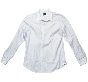 Dolce & Gabbana Italy Men’s Striped Long Sleeve Button Up Dress Shirt Medium - Picture 1 of 6