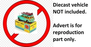 Corgi Toys 485 Morris Mini Van Countryman Surfer Surfboard replacement - Bild 1 von 5