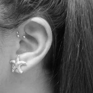 Surgical Steel 16g SMALLEST 6mm Dia. Horseshoe for HELIX Piercing. - Picture 1 of 1