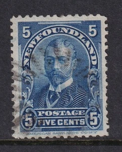 NEWFOUNDLAND NO 85, MAP OF DUKE OF YORK, JOHN GUY ISSUE VF USED (L66) - Picture 1 of 1