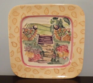 Michal Sparks Zrike Co "Estate of Mind" 16 3/4" Platter #73110 NWD PSJ - Picture 1 of 8