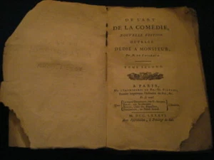 De L'art de la Comédie (Tome II seul) | Bon état - Picture 1 of 1