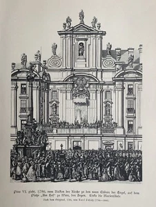 Wien - Kirche am Hof - Kirche zu den neun Chören der Engel - Mariensäule-Pius VI - Picture 1 of 4