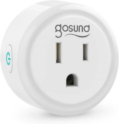 Gosund Mini Smart Plug Outlet Socket Remote Control W/ Timer Function 2.4GHz Net