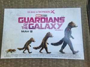 JUEGO DE 3 PÓSTERS DE PELÍCULAS DE Guardianes de la Galaxia Vol 3 11X17 Marvel como nuevo - Imagen 1 de 4
